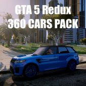 GTA 5 Redux 360 CARS PACK 1.0.944.2 & 1.0.877.1 (2017)